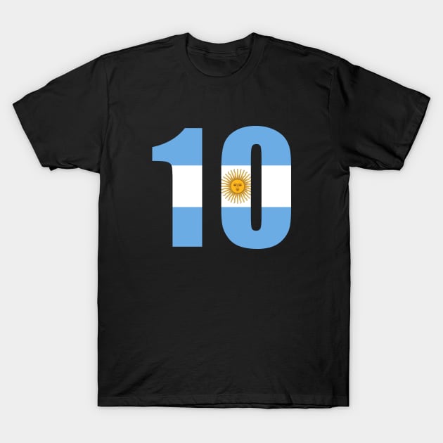 DIEGO MARADONA | FOOTBALL | LEGEND | 10 T-Shirt by theDK9